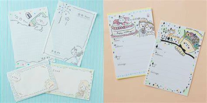 シーン別かわいい手書きデコレーション手紙